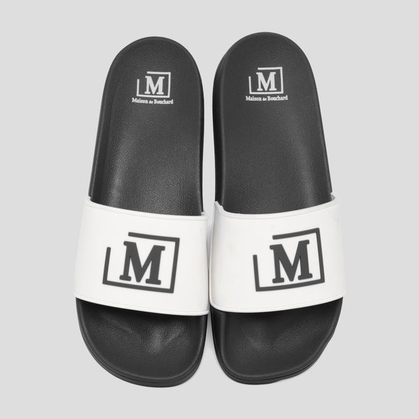 MDB Brand Men's M Logo Pool Slides