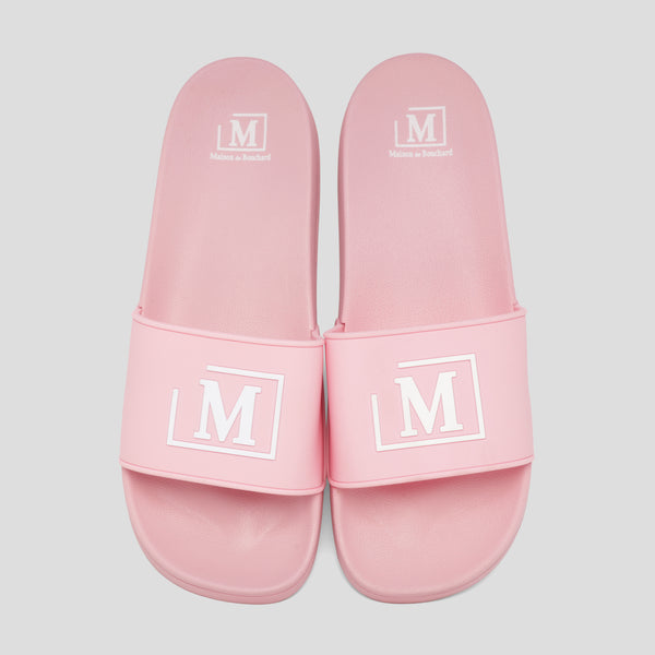 MDB Brand Men's M Logo Pool Slides