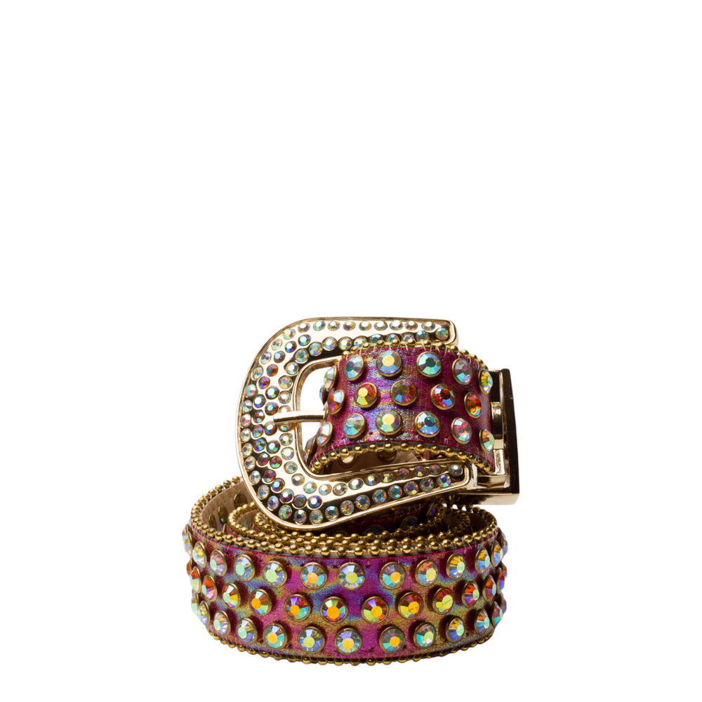 MDB Brand Men's Embellished Belt