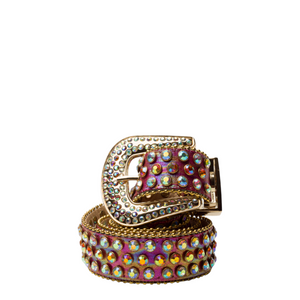 MDB Brand Men's Embellished Belt