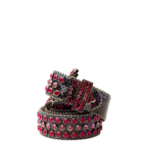 MDB Brand Men's Embellished Belt