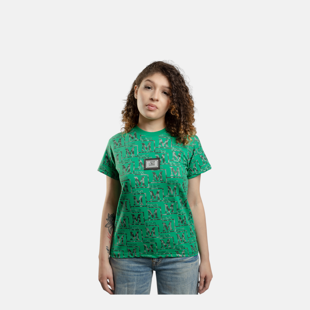 MDB Couture Women's Textured Monogram T-Shirt