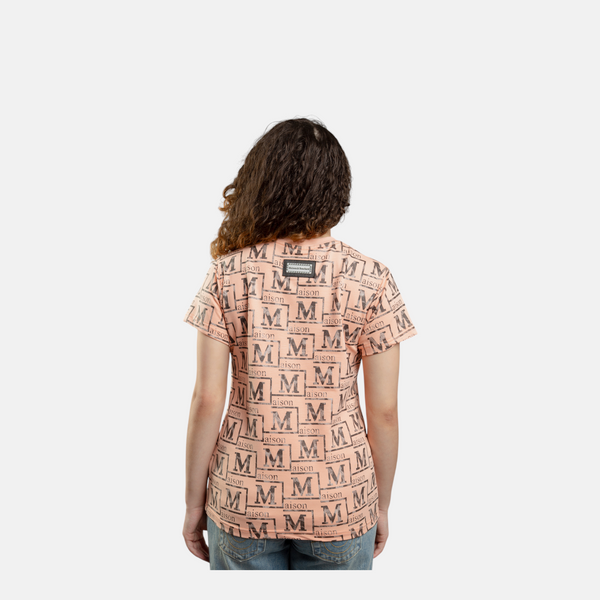 MDB Couture Women's Textured Monogram T-Shirt