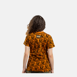 MDB Couture Women's Woven Monogram T-Shirt