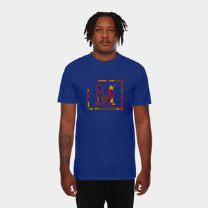 MDB Brand Men's Classic M Camouflage Embroidered T-Shirt