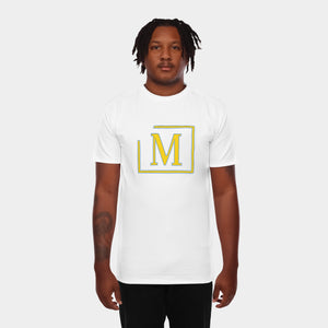 MDB Brand Men's Classic M Embroidered T-Shirt