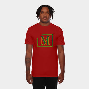 MDB Brand Men's Classic M Embroidered T-Shirt