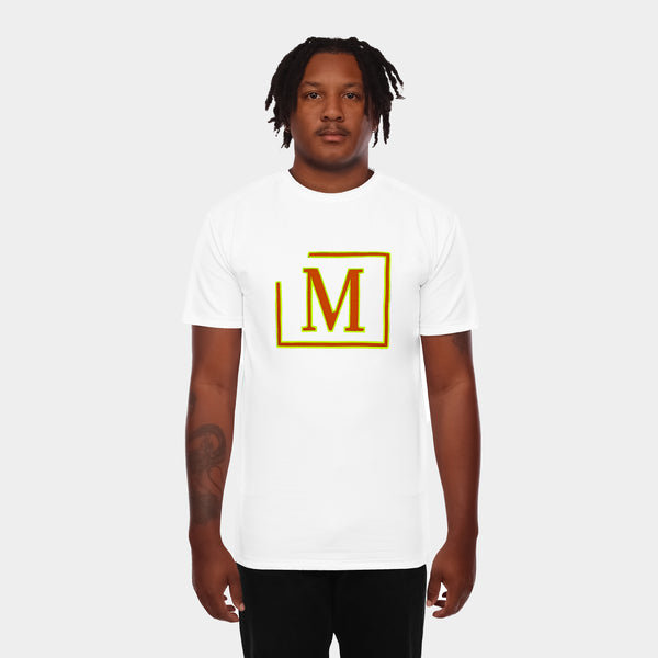 MDB Brand Men's Classic M Embroidered T-Shirt