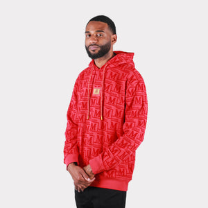 MDB Couture Men's French Terry Monogram Hoodie
