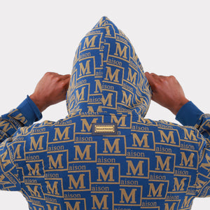 MDB Couture Men's French Terry Monogram Hoodie