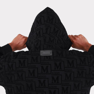 MDB Couture Men's French Terry Monogram Hoodie