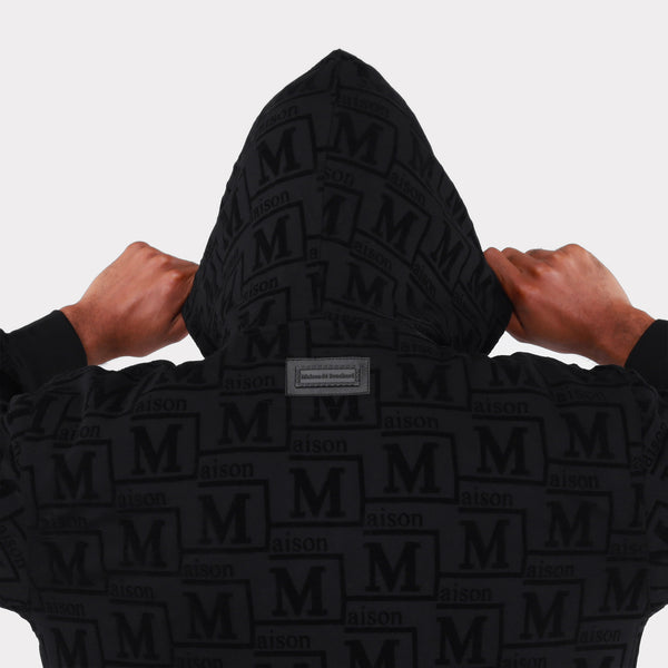 MDB Couture Men's French Terry Monogram Hoodie
