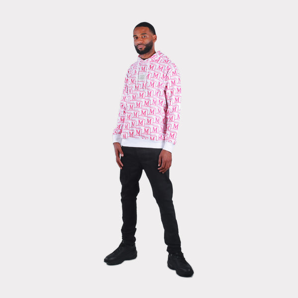 MDB Couture Men's French Terry Monogram Hoodie