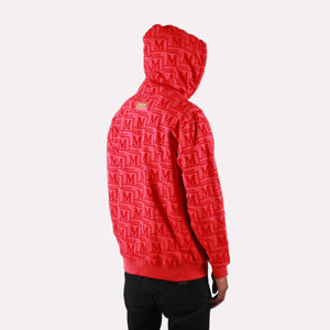 MDB Couture Men's French Terry Monogram Hoodie