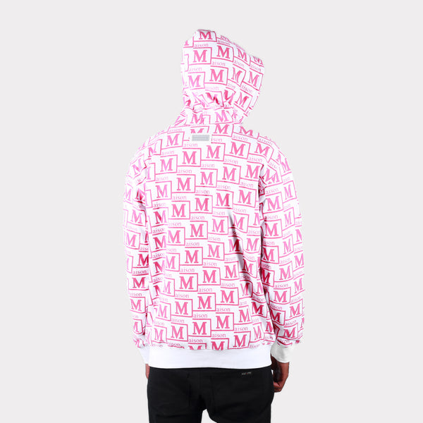 MDB Couture Men's French Terry Monogram Hoodie