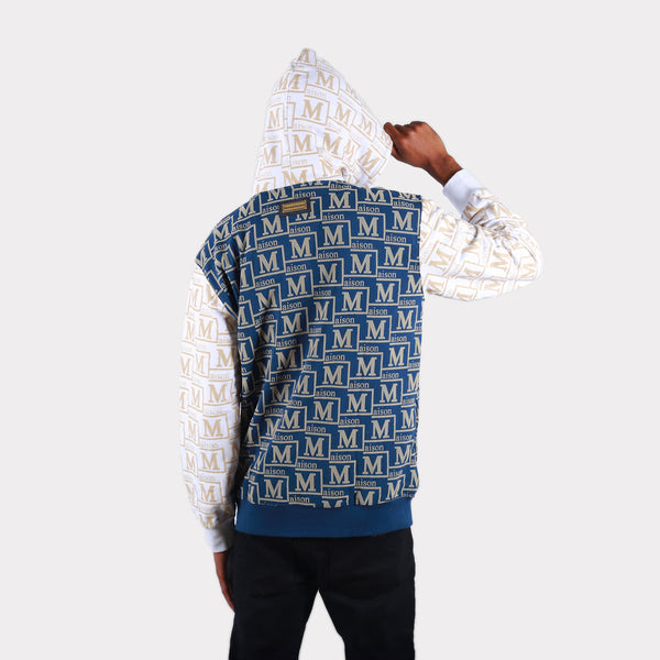 MDB Couture Men's French Terry Monogram Hoodie