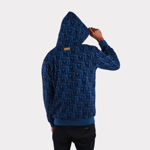 MDB Couture Men's French Terry Monogram Hoodie