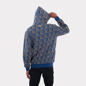 MDB Couture Men's French Terry Monogram Hoodie