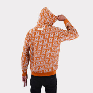 MDB Couture Men's Woven Monogram Hoodie
