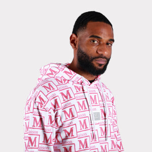 MDB Couture Men's French Terry Monogram Hoodie