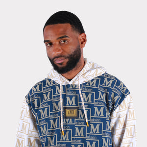 MDB Couture Men's French Terry Monogram Hoodie