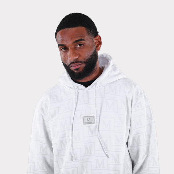 MDB Couture Men's French Terry Monogram Hoodie