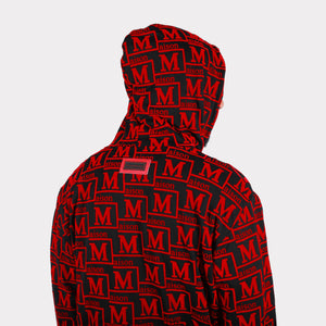 MDB Couture Men's Woven Monogram Hoodie