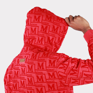 MDB Couture Men's French Terry Monogram Hoodie