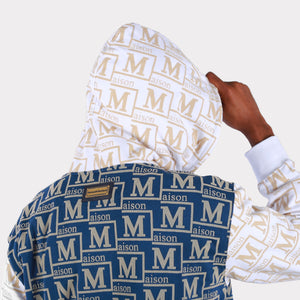 MDB Couture Men's French Terry Monogram Hoodie