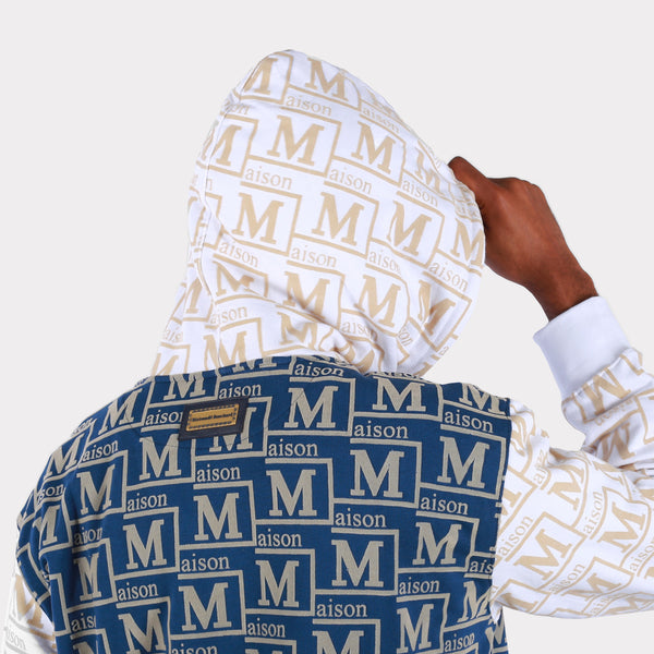 MDB Couture Men's French Terry Monogram Hoodie