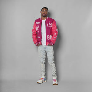 MDB Brand Men's Letterman Jacket