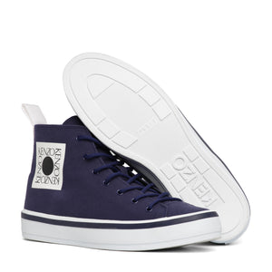 Kenzo Men's Square Logo High Top Sneakers