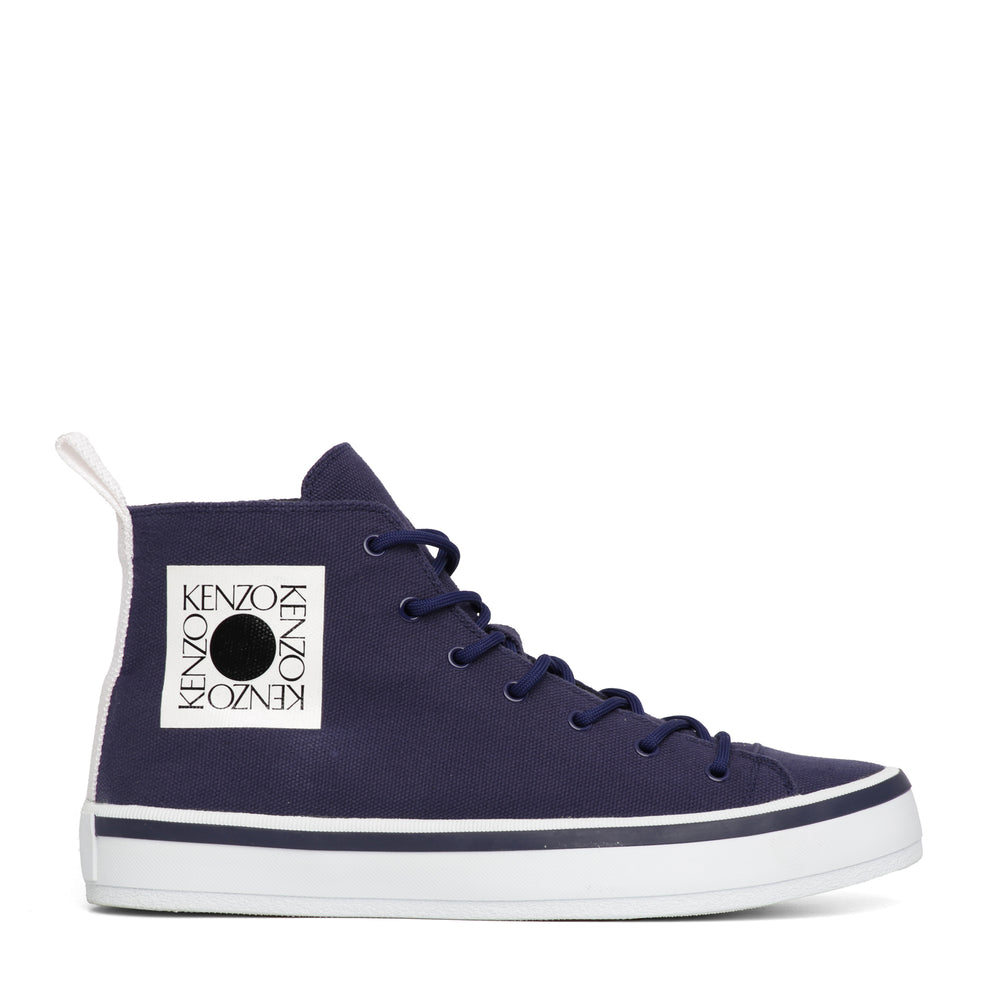 Kenzo Men's Square Logo High Top Sneakers