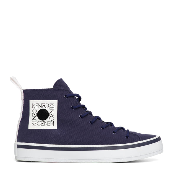 Kenzo Men's Square Logo High Top Sneakers