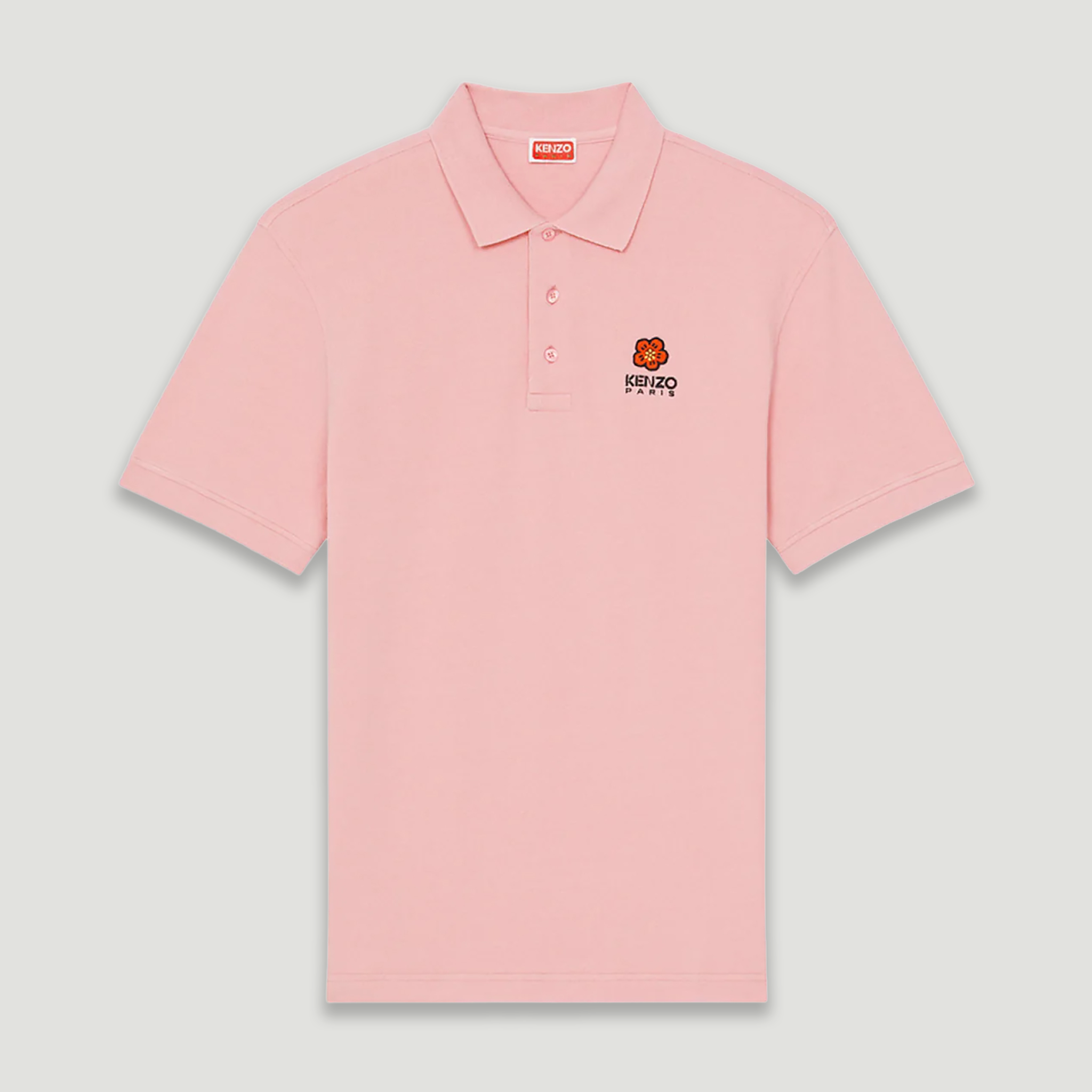 Kenzo Paris Men's 'Boke Flower' Crest Polo Shirt