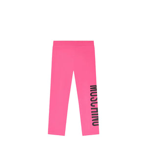 Moschino Kids Girl's Logo Print Leggings