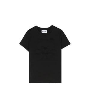 Moschino Kids Embossed Bear Logo T-Shirt