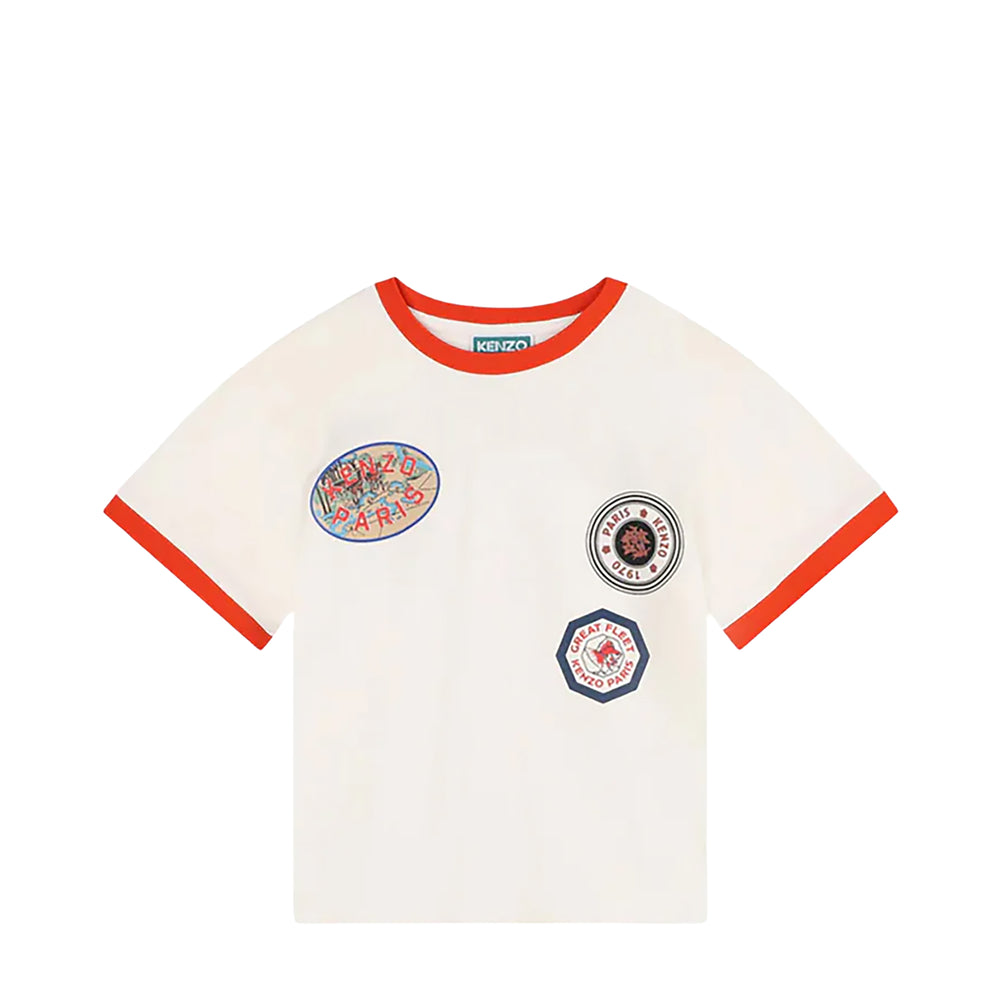 Kenzo Kids Multi-Logo T-Shirt