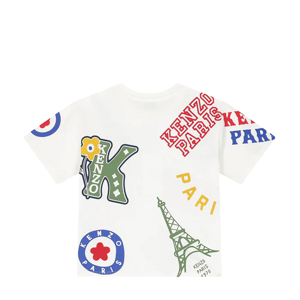 Kenzo Kids Multi-Logo T-Shirt