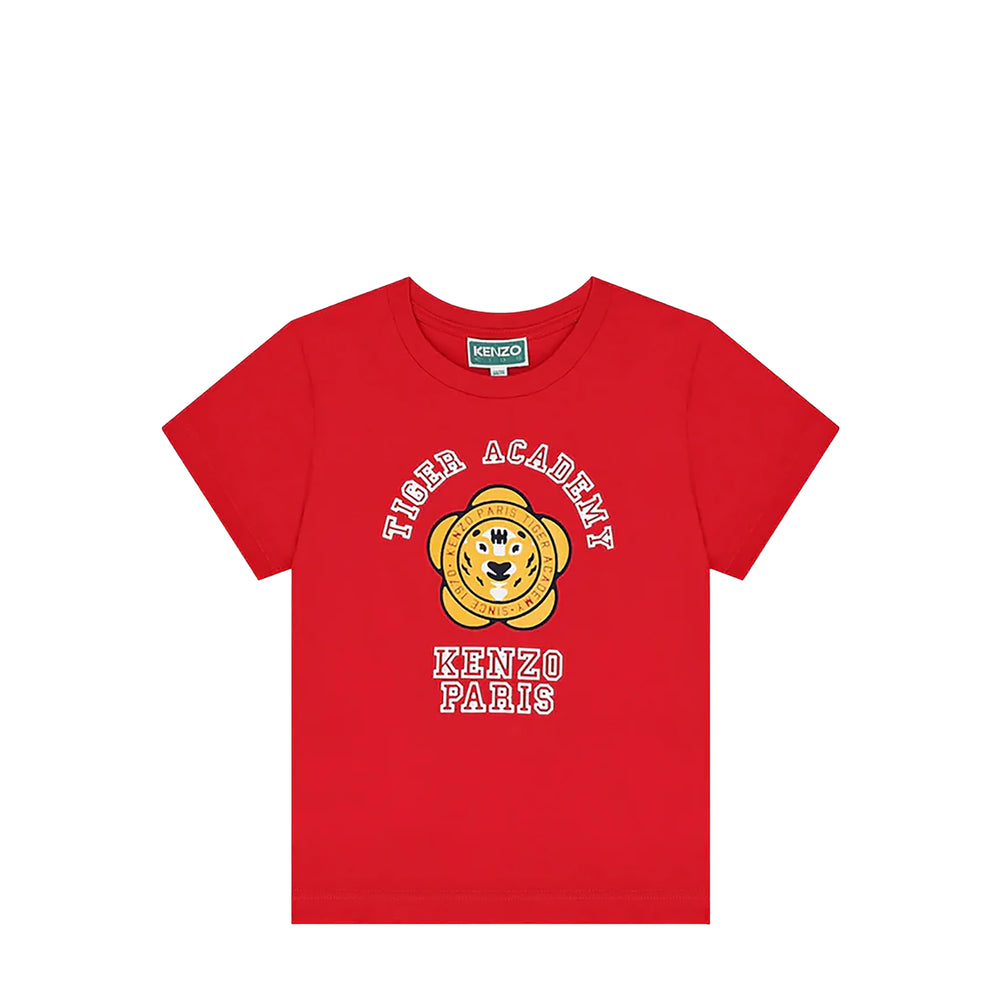 Kenzo Kids Tiger Academy Logo T-Shirt