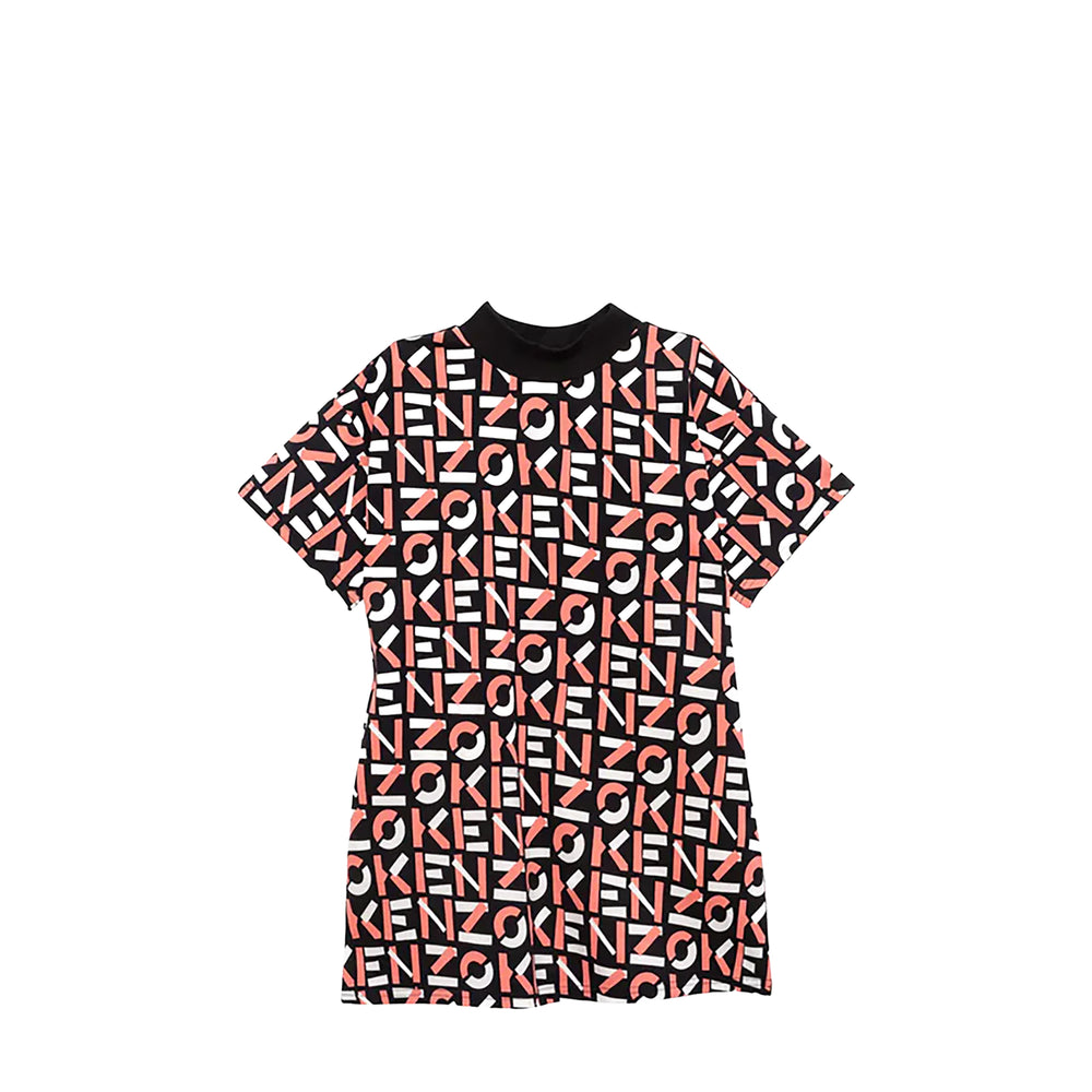 Kenzo Kids Stretch All-Over Print Dress