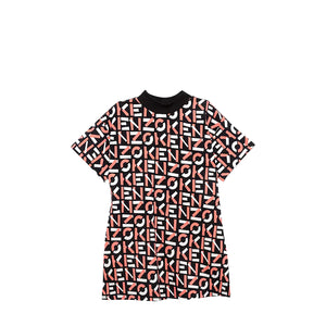 Kenzo Kids Stretch All-Over Print Dress