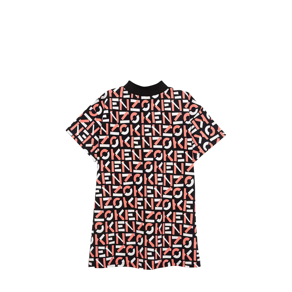 Kenzo Kids Stretch All-Over Print Dress