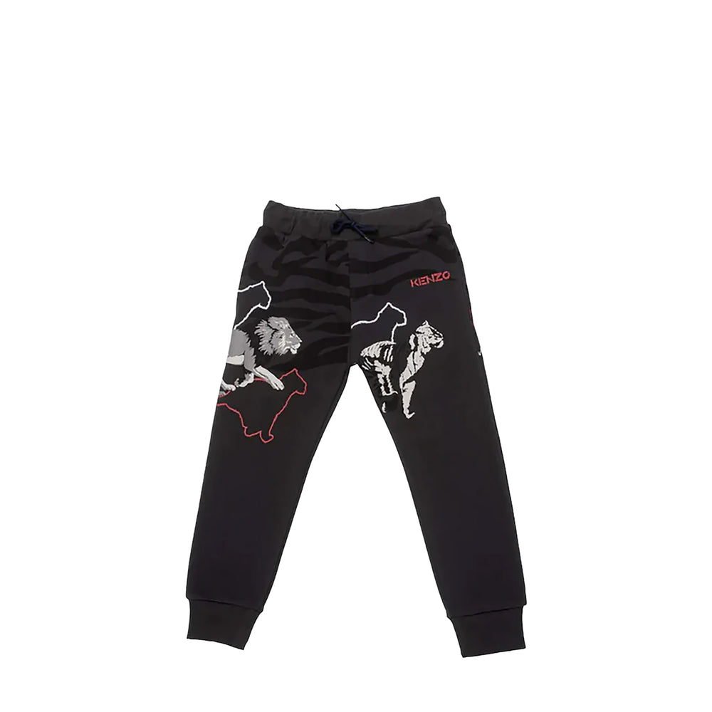 Kenzo Kids Tiger & Lion Logo Sweatpants