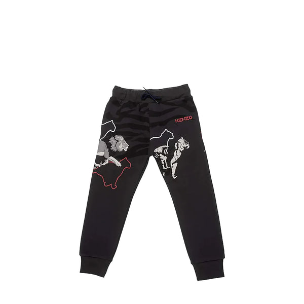 Kenzo Kids Tiger & Lion Logo Sweatpants