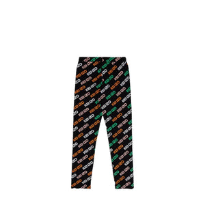 Kenzo Kids Patterned Logo Leggings