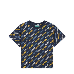 Kenzo Kids All-Over Logo T-Shirt