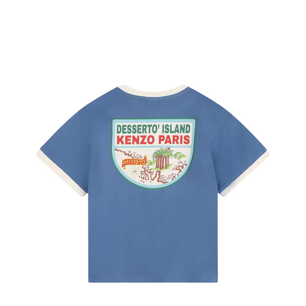 Kenzo Kids Contrast Collar T-Shirt