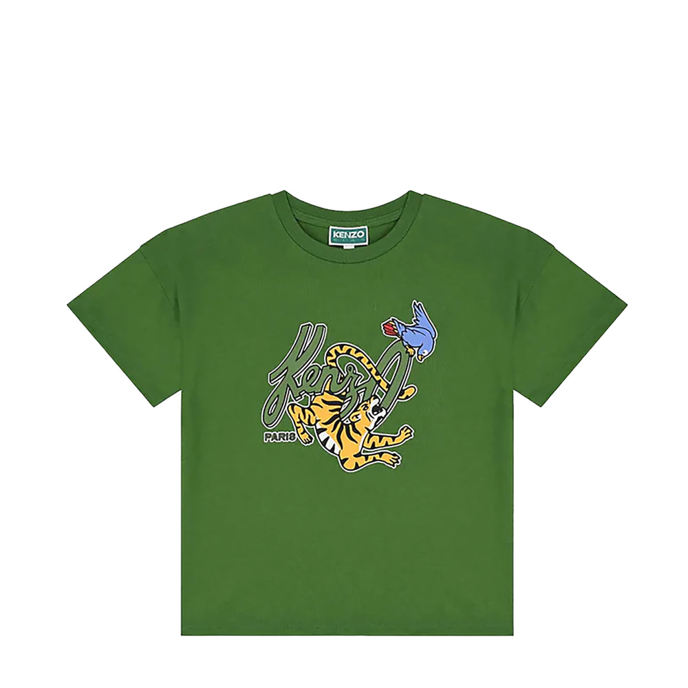 Kenzo Kids Lizard Logo T-Shirt