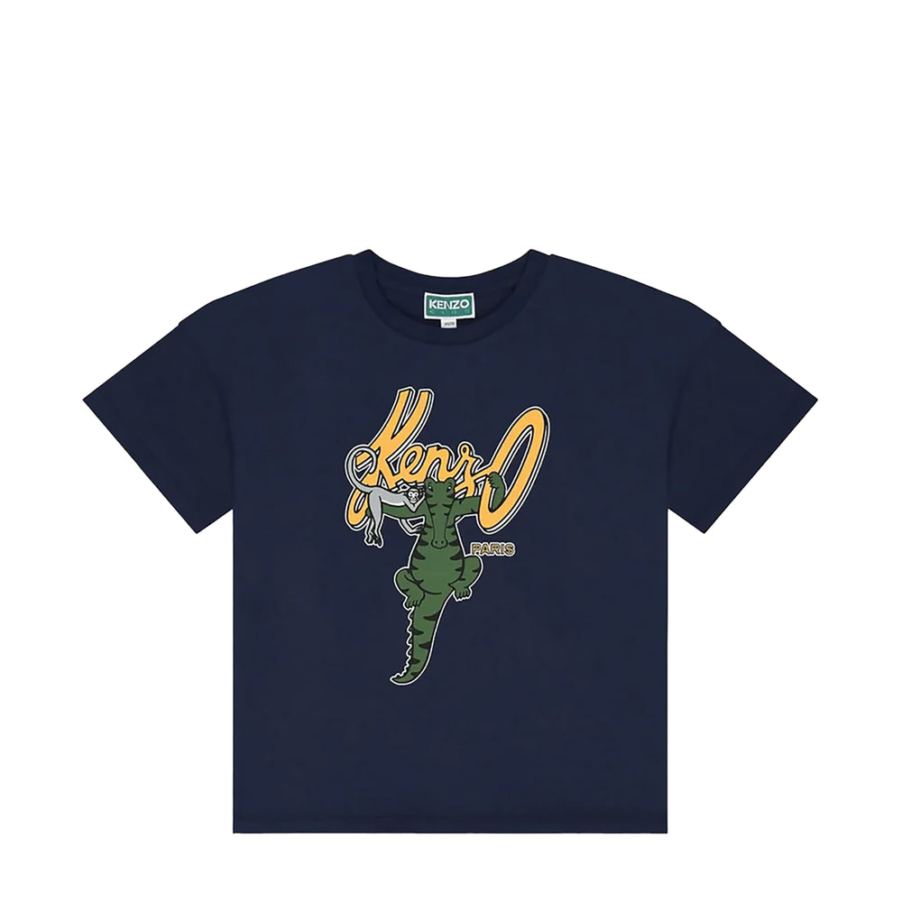 Kenzo Kids Lizard Logo T-Shirt